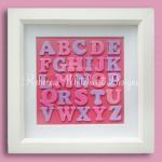 Pink And Purple Alphabet W..