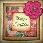 Rustic Style Birthday Card