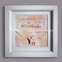 'Dogs of the World' Linoprint - El Chihuahueno